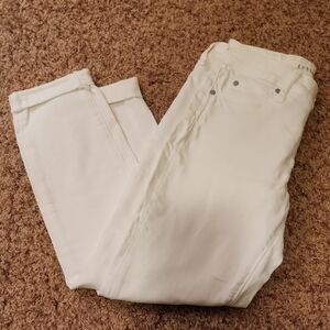 Articles Of Society Women's White Jean Capris